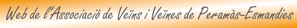 Web de l'Associaci de Vens i Venes de Perams-Esmandies